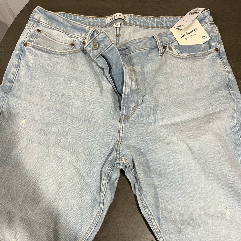 Abercrombie Curve Love High Rise Skinny